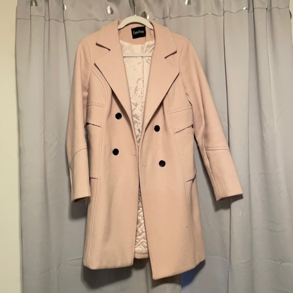 Cream pea coat - Picture 1 of 4